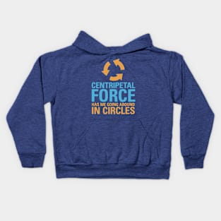 Centripetal Force Kids Hoodie